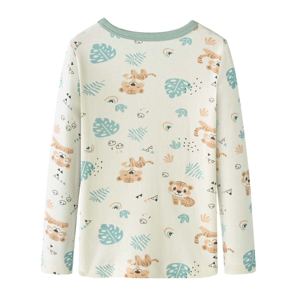 Baby Kids Pajamas Little Tiger Top n Pants Set - Little Kooma