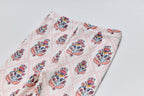 Baby Kids Pajamas Pink Flower Top n Pants Set - Little Kooma
