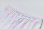 Baby Kids Pajamas Pink Rainbow Top n Pants Set - Little Kooma