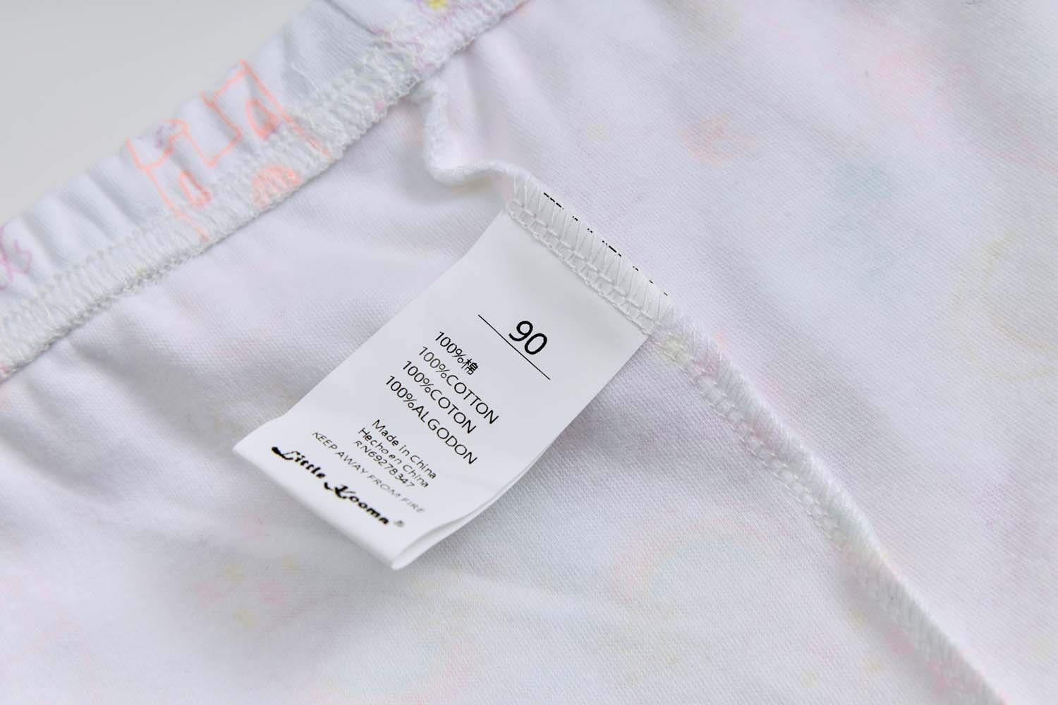 Baby Kids Pajamas Pink Rainbow Top n Pants Set - Little Kooma