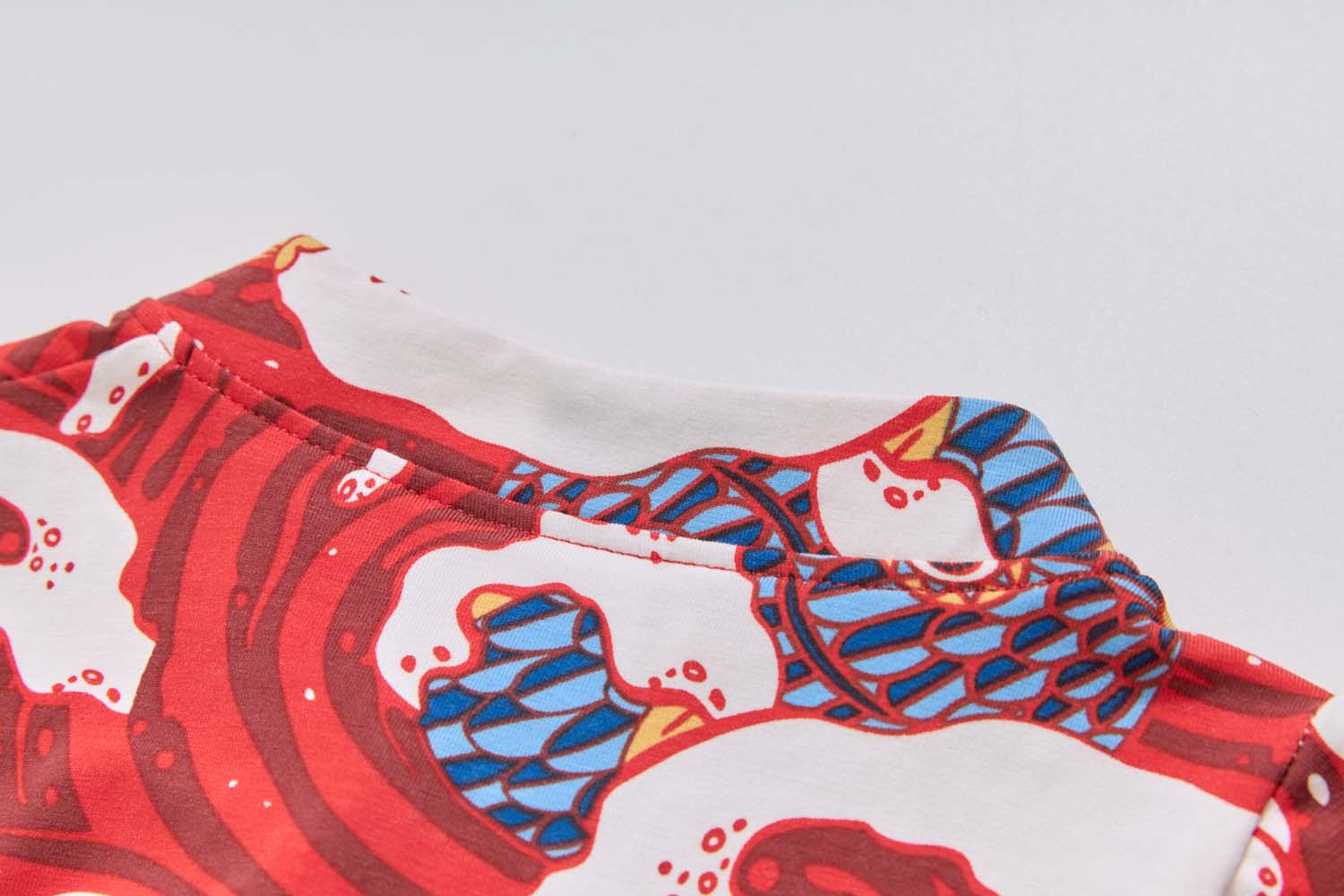 Ready Stock CNY Carp Dragon Leap Baby Boy Cheongsam Romper Singapore Outfit