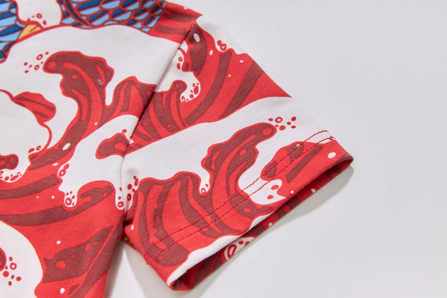 Ready Stock CNY Carp Dragon Leap Baby Boy Cheongsam Romper Singapore Outfit