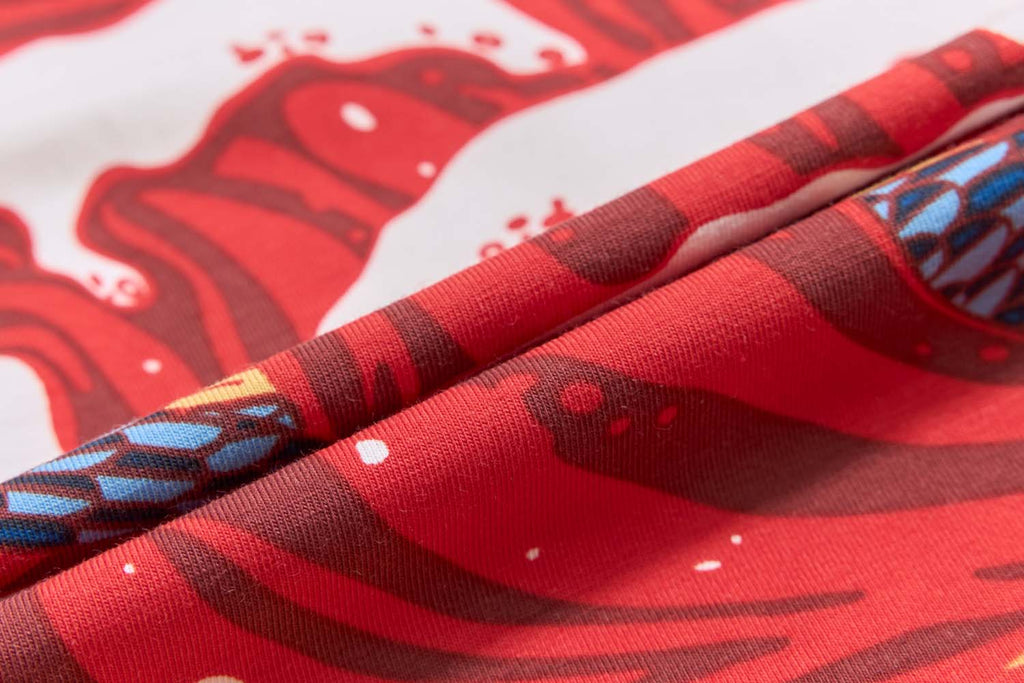 Ready Stock CNY Carp Dragon Leap Baby Boy Cheongsam Romper Singapore Outfit