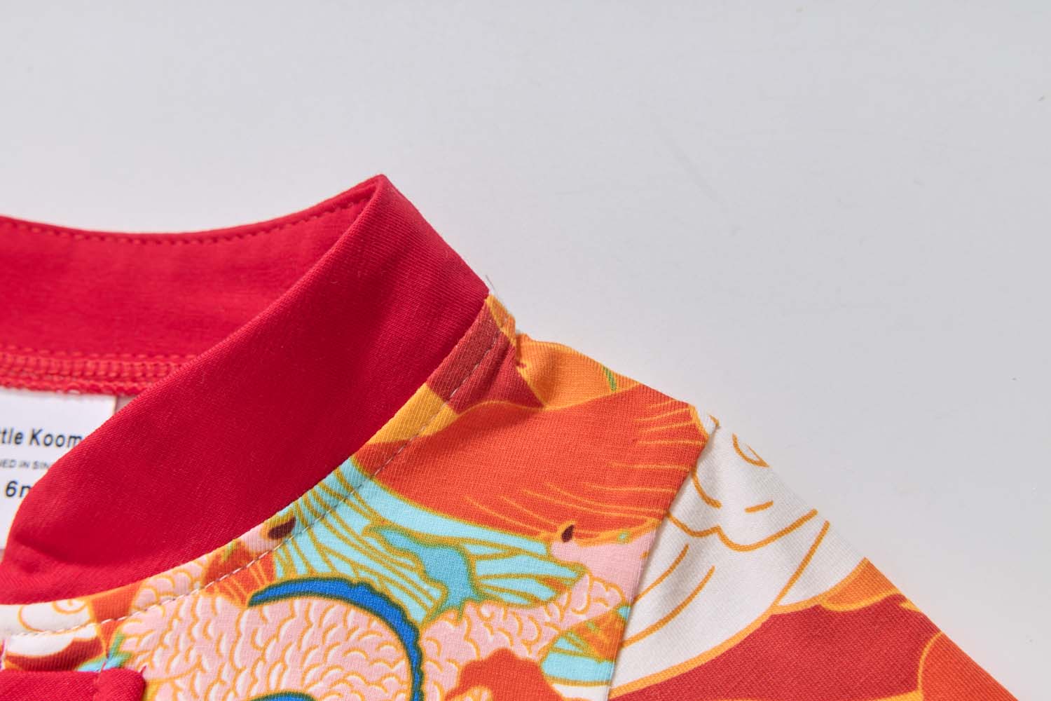 Ready Stock CNY Dragon Phoenix Baby Boy Cheongsam Romper Singapore Souvenir Gift