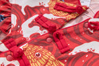 Ready Stock Carp Dragon Leap Girl Cheongsam Dress Baby Kids CNY Chinese New Year Outfit