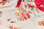 Ready Stock White Lion Dance Girl Cheongsam Dress CNY Outfit Baby Kids Singapore