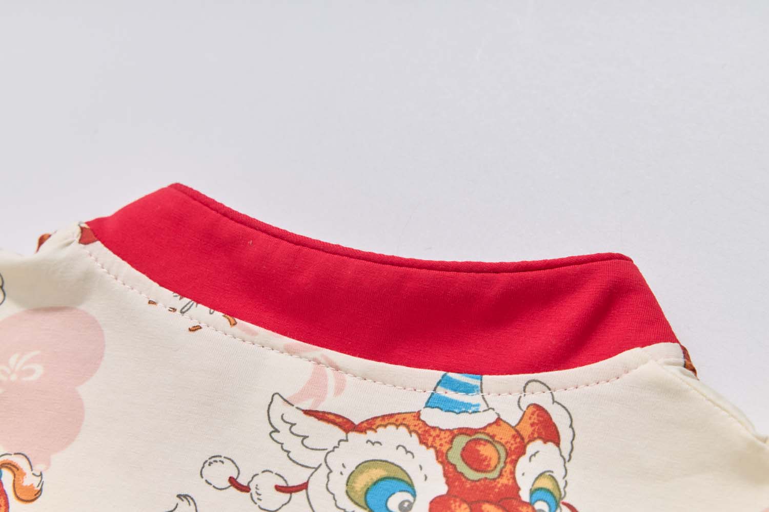 Ready Stock White Lion Dance Girl Cheongsam Dress CNY Outfit Baby Kids Singapore