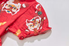 Ready Stock Festive Red Lion Dance Girl Cheongsam Dress Baby Kids CNY Outfit Singapore