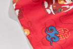 Ready Stock Festive Red Lion Dance Girl Cheongsam Dress Baby Kids CNY Outfit Singapore