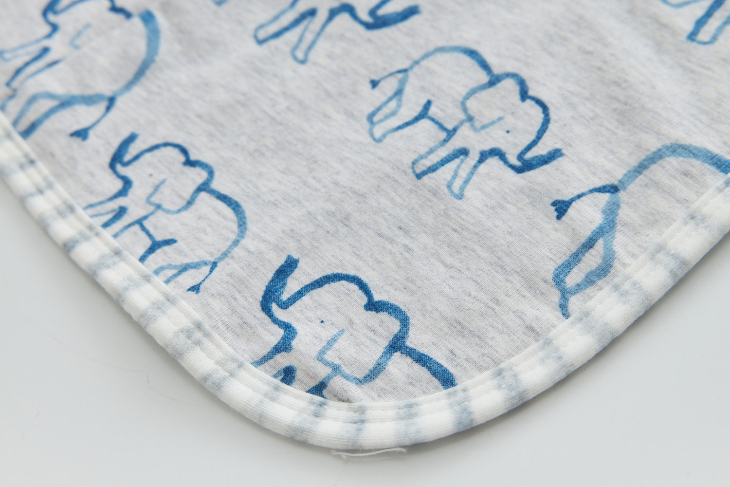 Infant Transition Swaddle w Arm Freedom 2-Way Zipper Elephant - Little Kooma