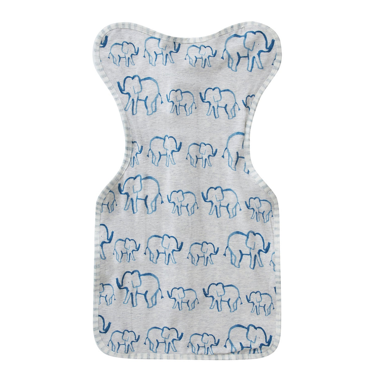 Infant Transition Swaddle w Arm Freedom 2-Way Zipper Elephant - Little Kooma
