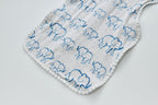 Infant Transition Swaddle w Arm Freedom 2-Way Zipper Elephant - Little Kooma
