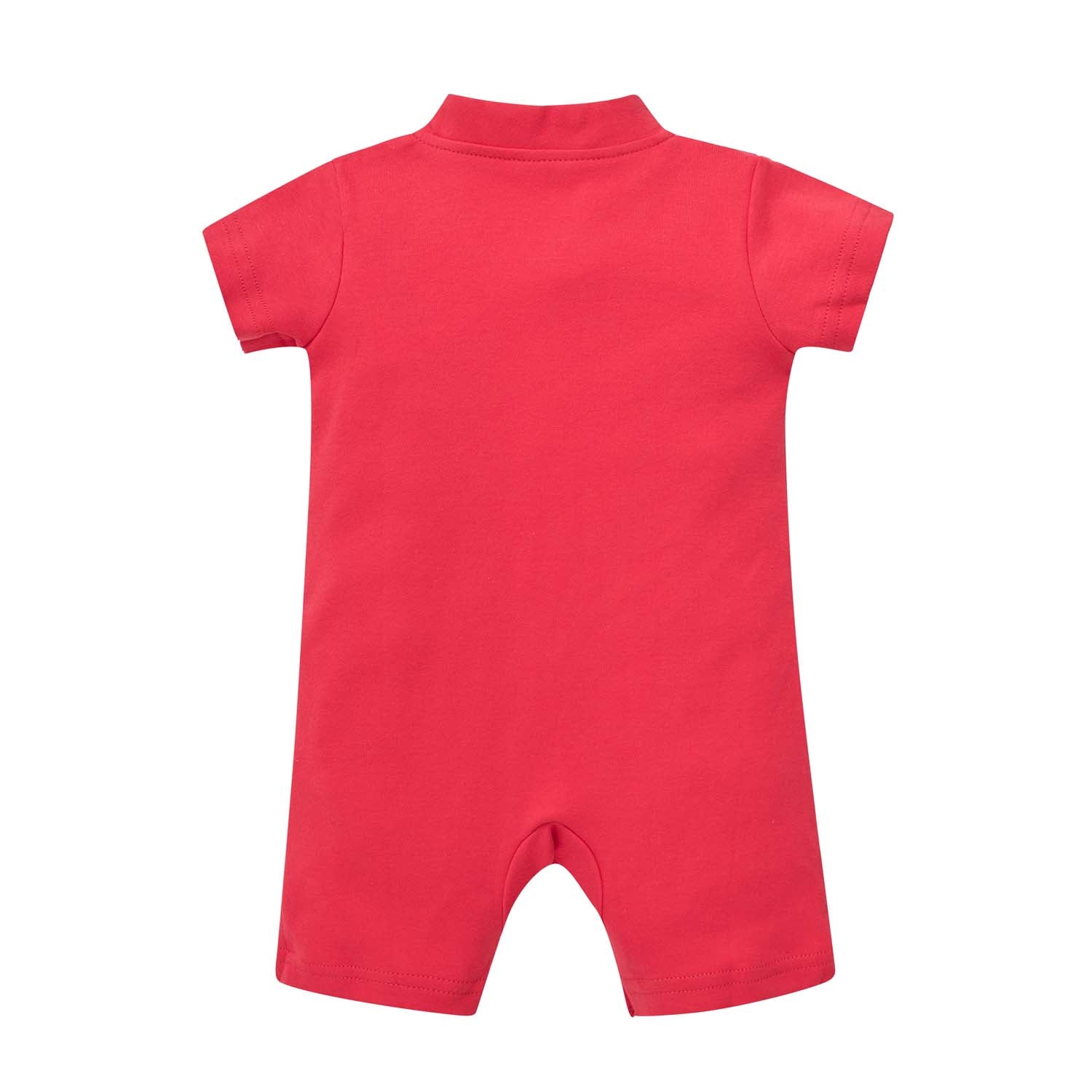 Singapore Souvenir Gift Baby Unisex Red Cheongsam Romper Ruyi Lock Chinese New Year Outfit - Little Kooma