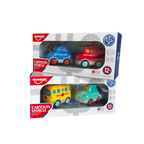 Babycare Baby Toys Mini Cars Set Cartoon Trucks Vehicles Transportation Car Toys for Boys and Girls 4pcs - Little Kooma
