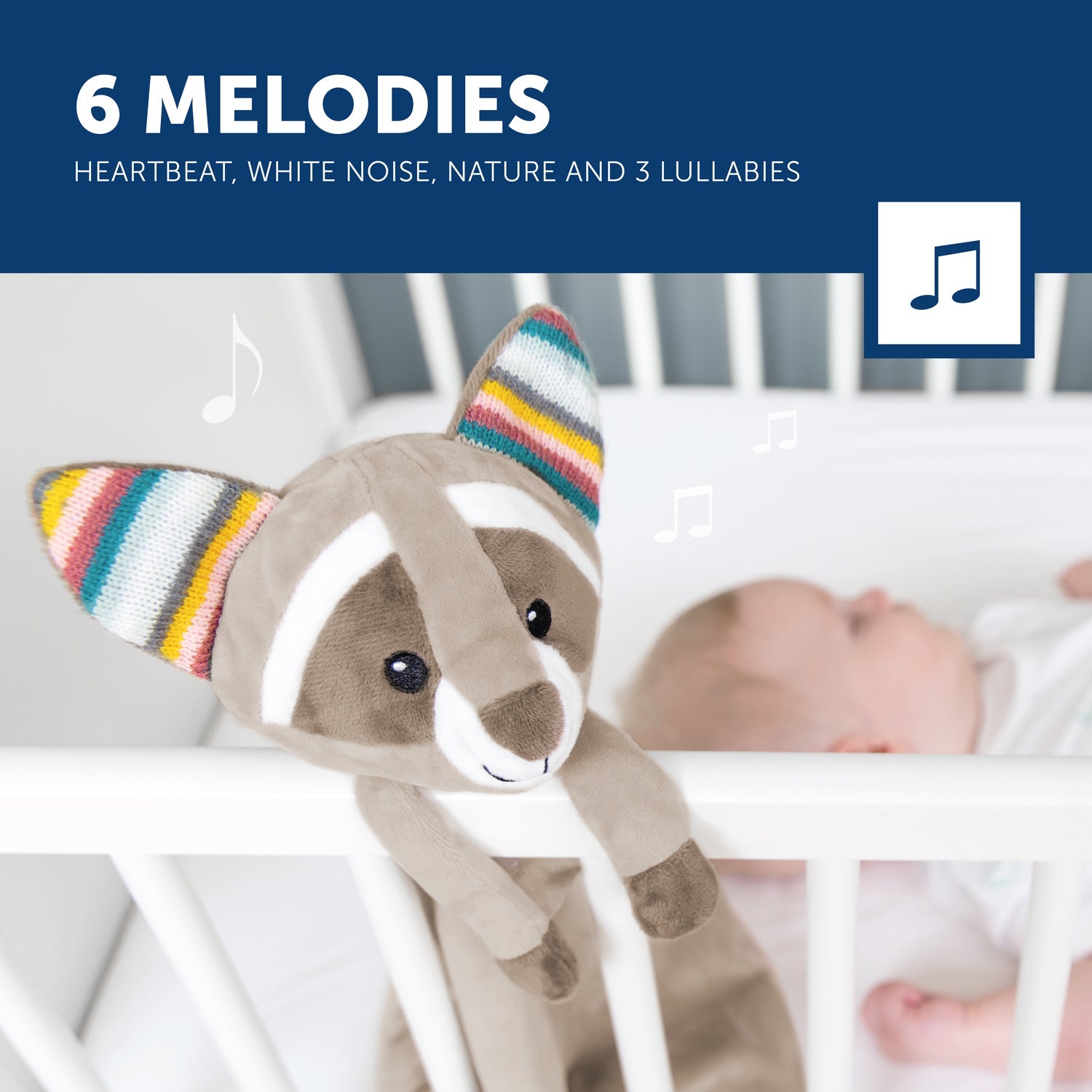 Sound Machine with Heartbeat Sound - Robin / Felix / Becky - Little Kooma