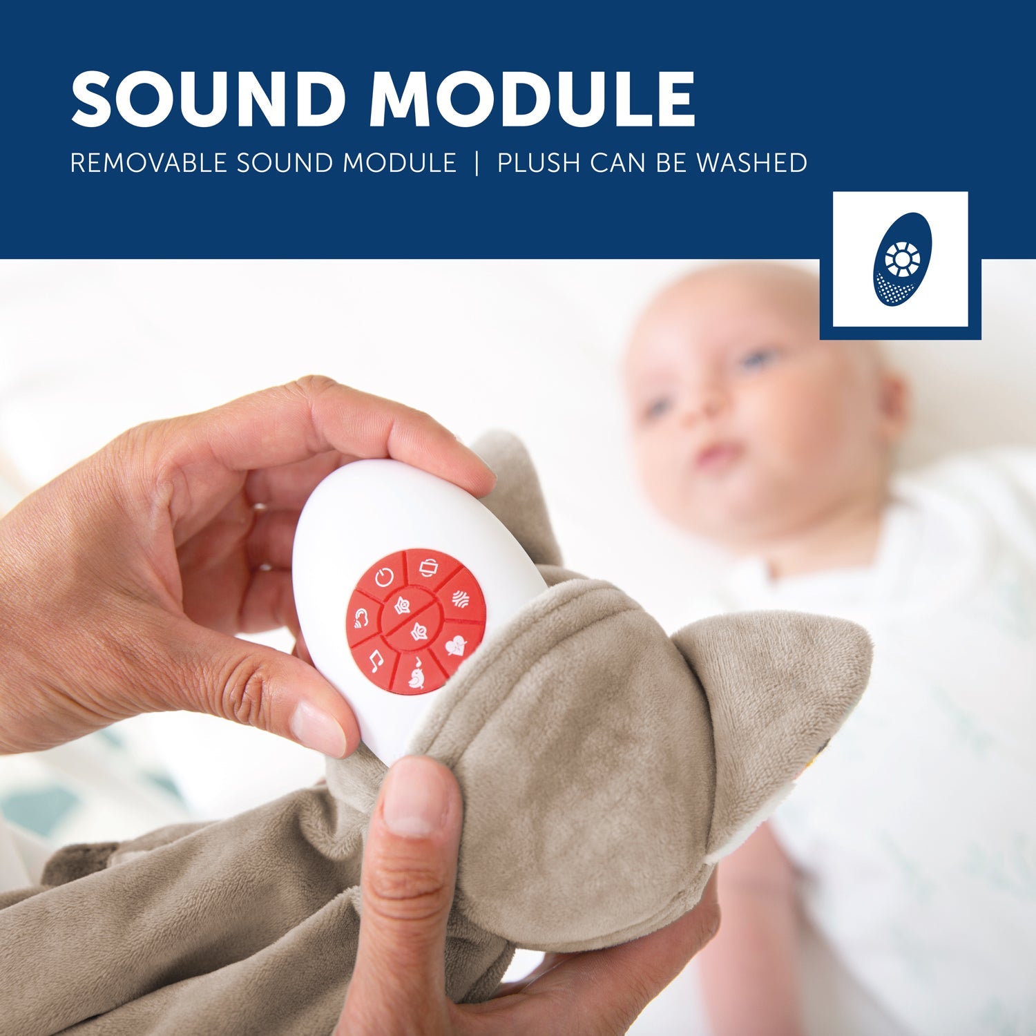 Sound Machine with Heartbeat Sound - Robin / Felix / Becky - Little Kooma