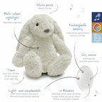 Baby Sleep Soother with Nightlight - Ro The Rabbit - Little Kooma