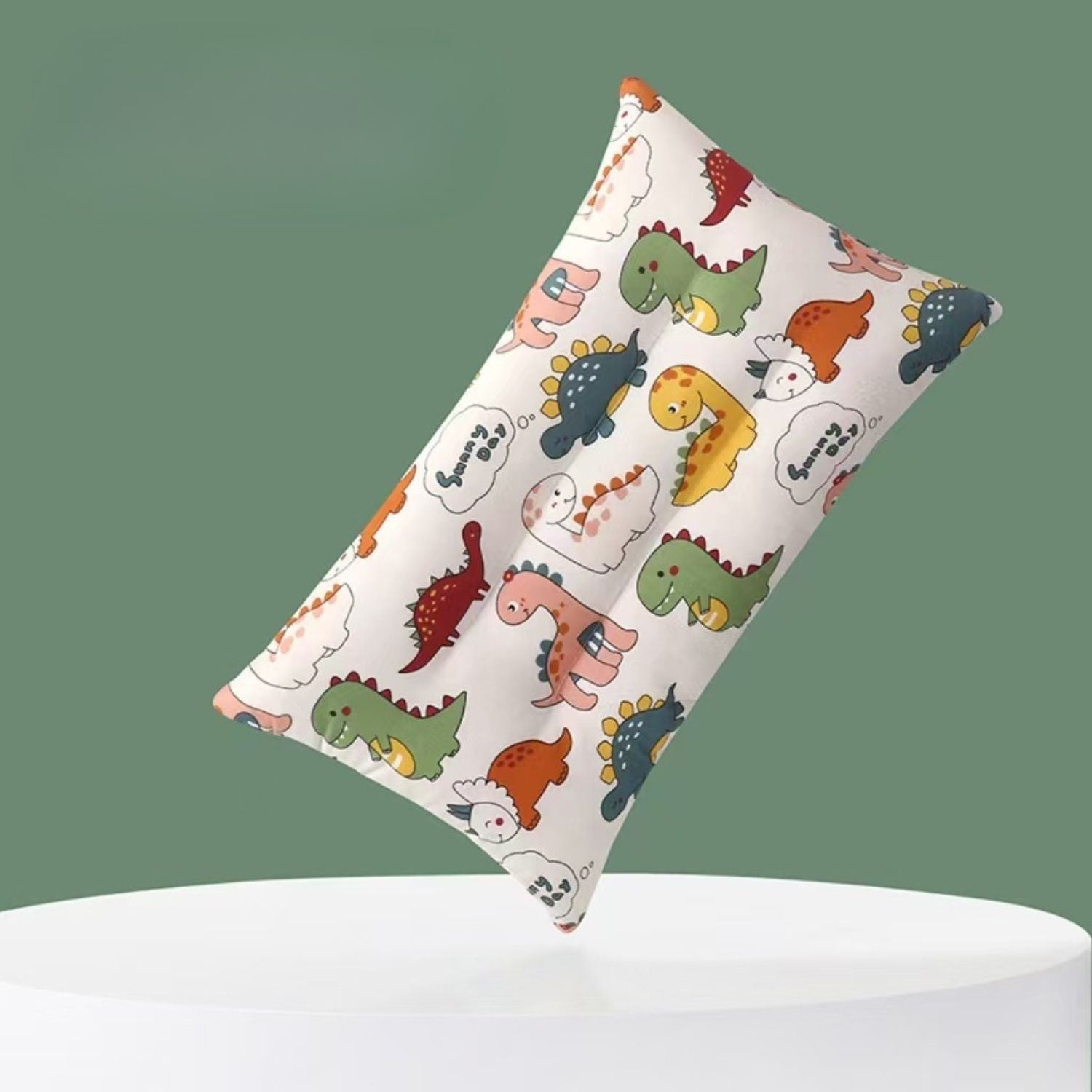 Baby Kids Double-sided Soothing Dotted Velvet Pillow - Little Kooma