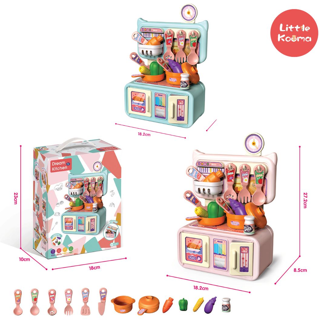 Baby Toddler Kids' Dream Kitchen Toy Pretend Play - Little Kooma