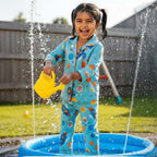 Blue Space Cat Pyjamas - Little Kooma