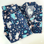 Blue Unicorn Pyjamas - Little Kooma
