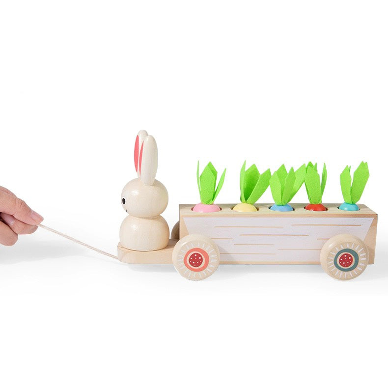 Rabbit Trailer Toys Clearance Sale 3 Years + - Little Kooma
