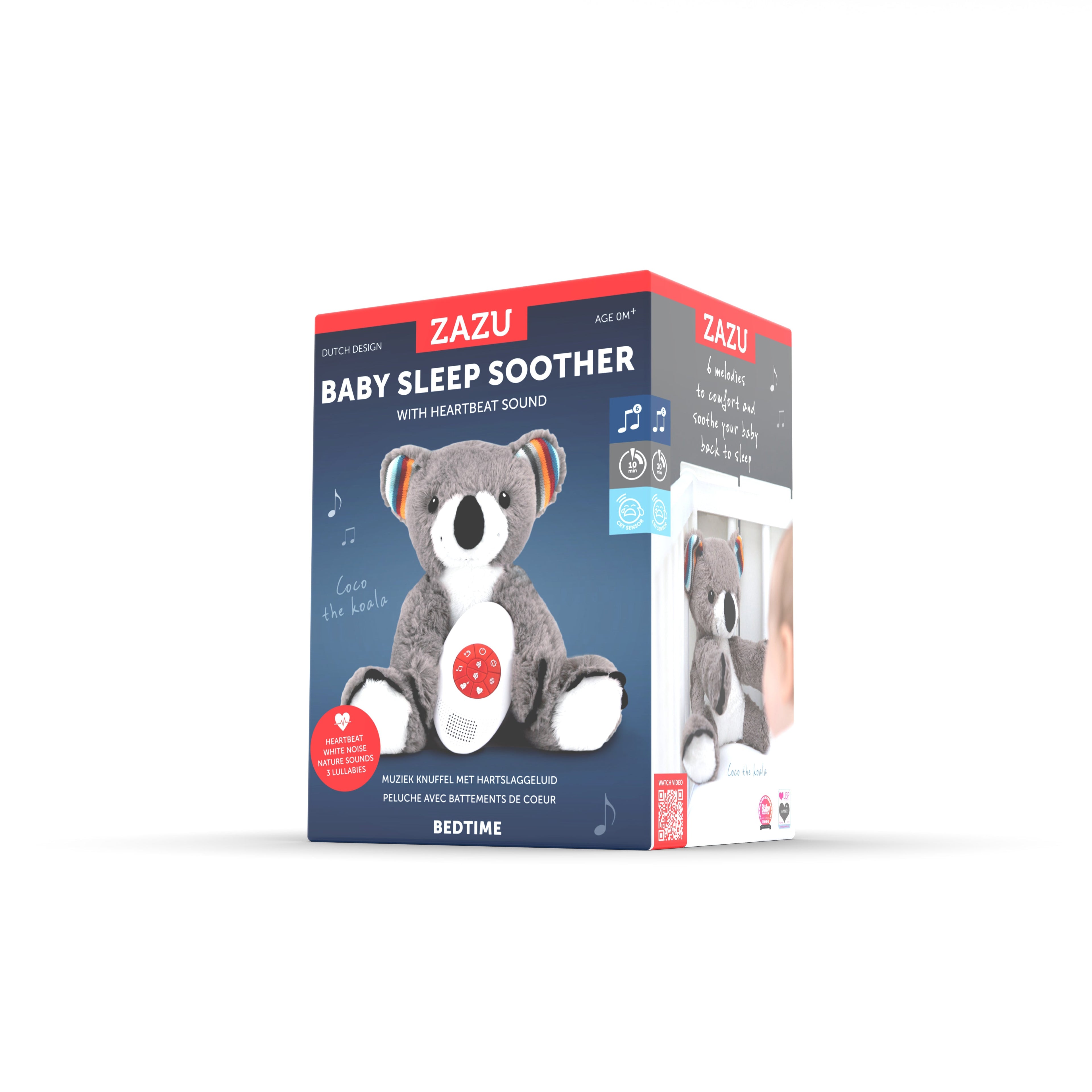 Sound Machine with Heartbeat Sounds - Bibi / Coco - Little Kooma