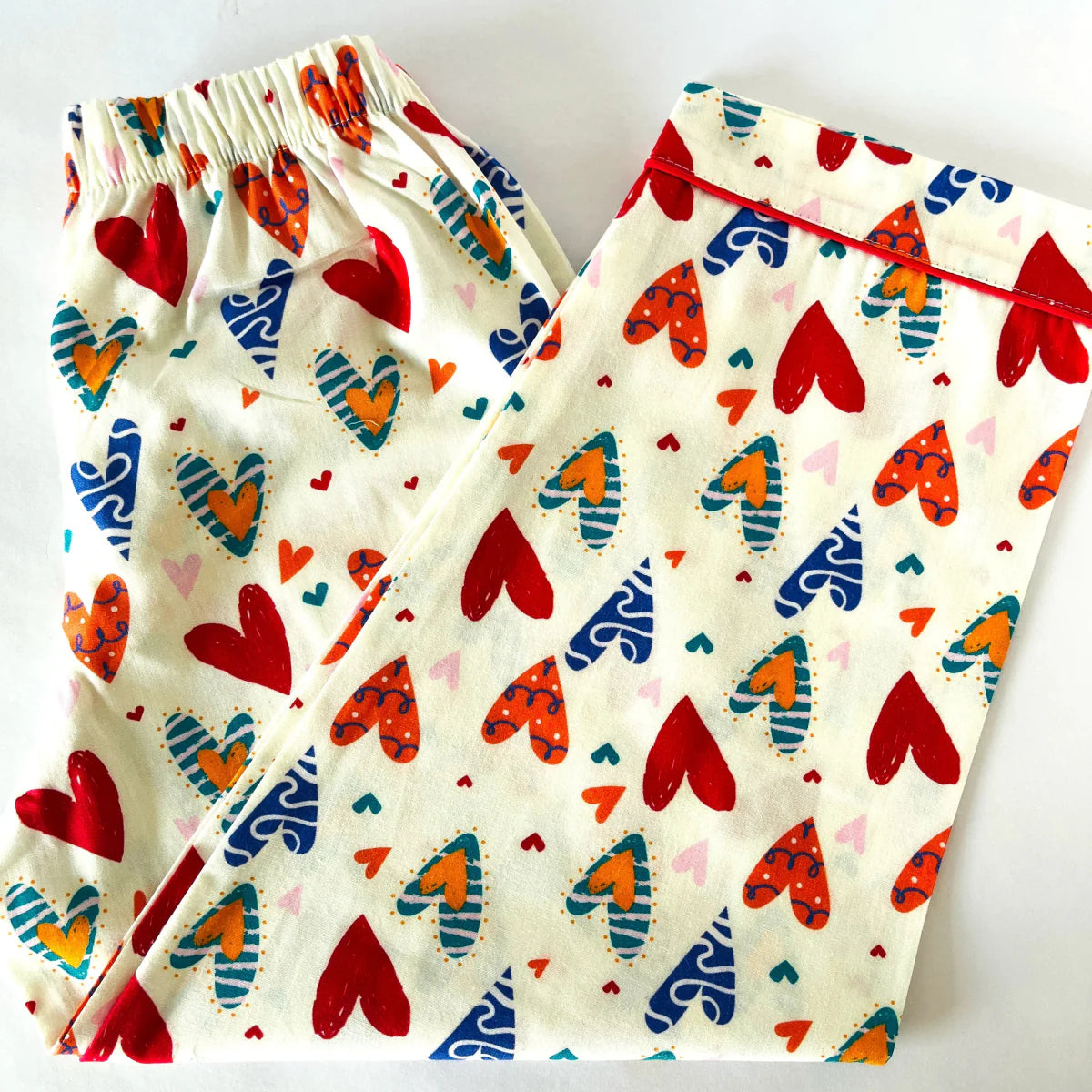 Colorful Hearts Pyjamas - Little Kooma