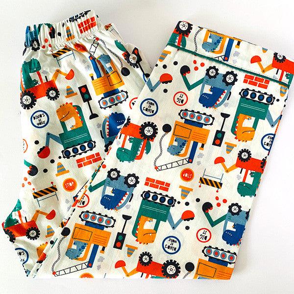 Dinos at Work Pyjamas - Little Kooma