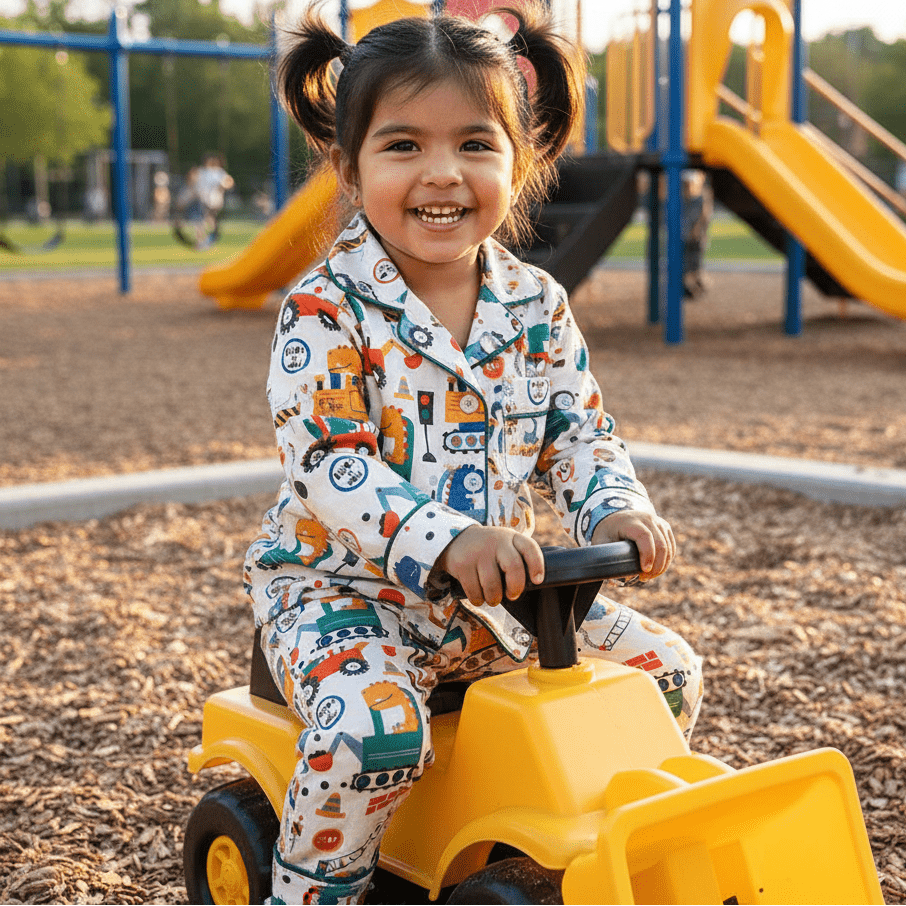 Dinos at Work Pyjamas - Little Kooma