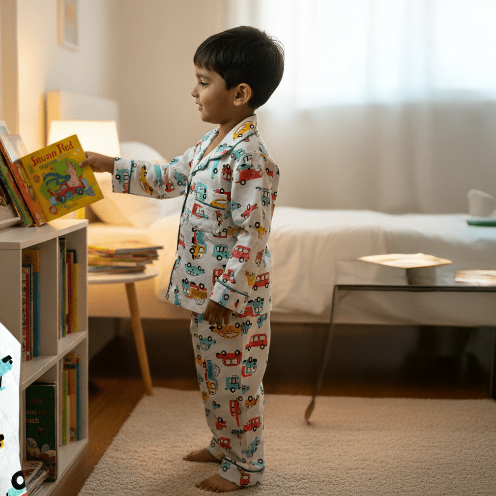 Doodle Toy Cars Pyjamas - Little Kooma