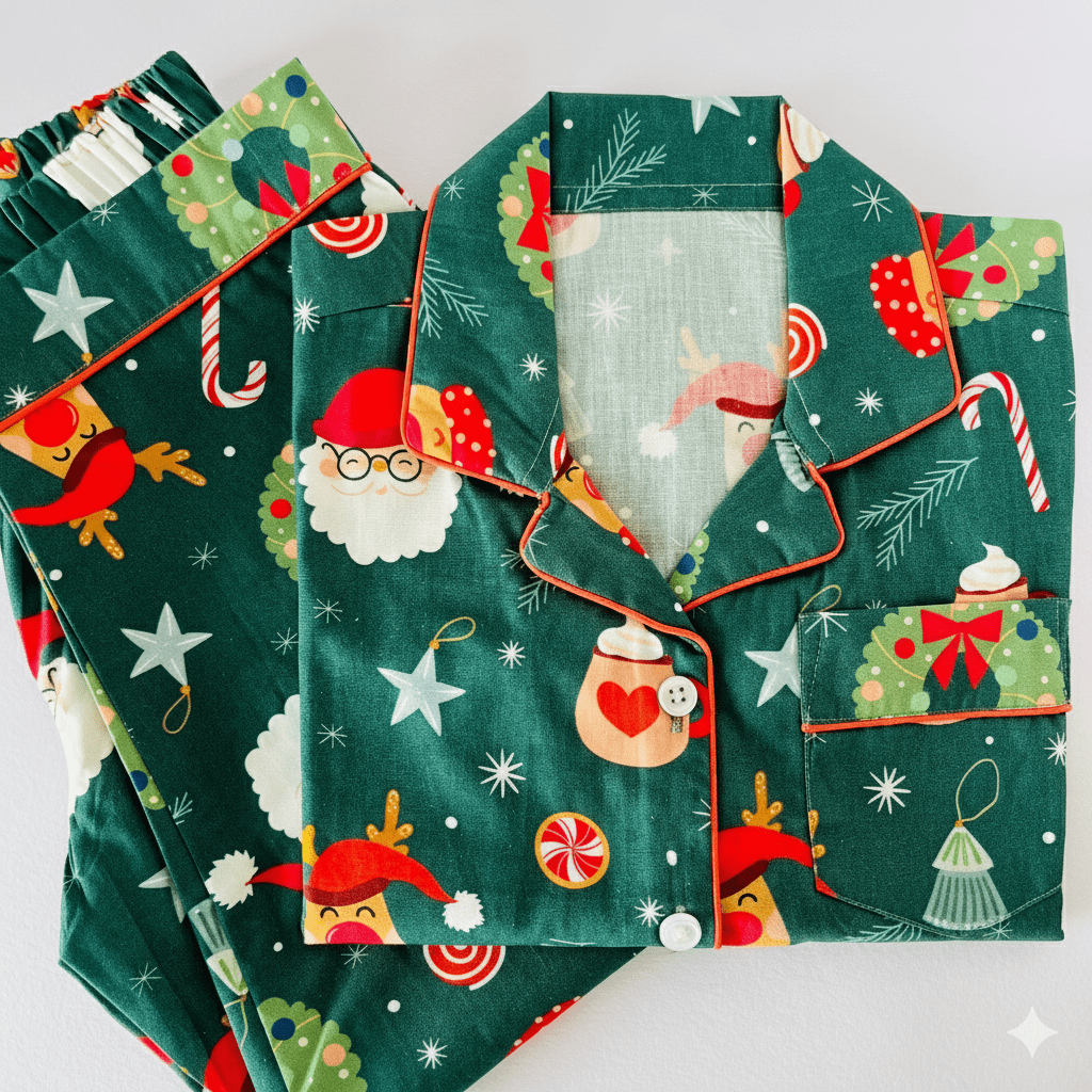 Jolly Santa Pyjamas - Little Kooma