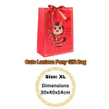 Ready Stock CNY Horse Year Gift Bag Paper Carrier Bag with Ribbon Bow Handle (4 Sizes) - Little Kooma