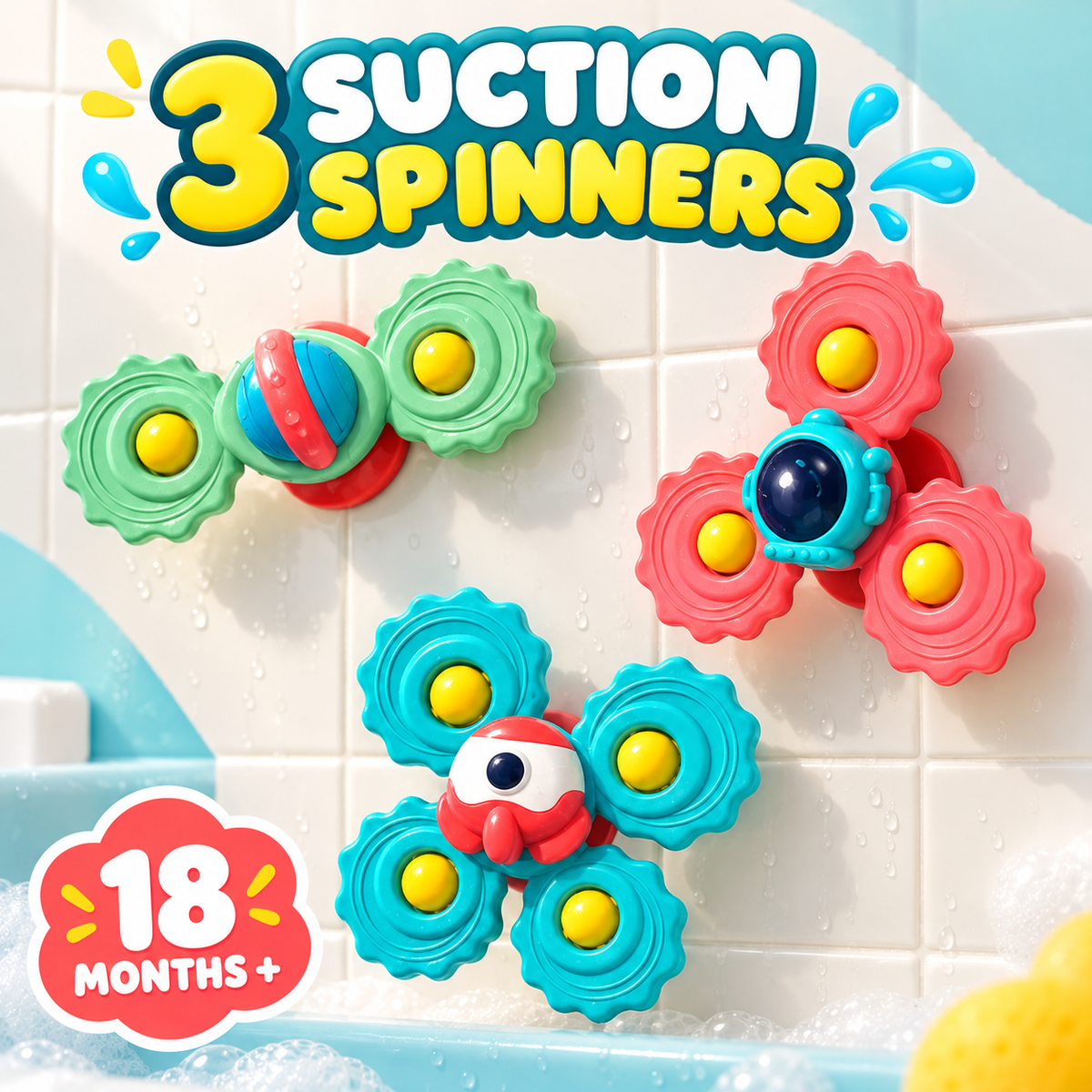 Enhanced draft cover for in-stock Huanger Space three-piece suction spinner set