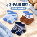 Hudson Baby 00785 three-pair socks set for 12 to 24 months enhanced cover draft for review