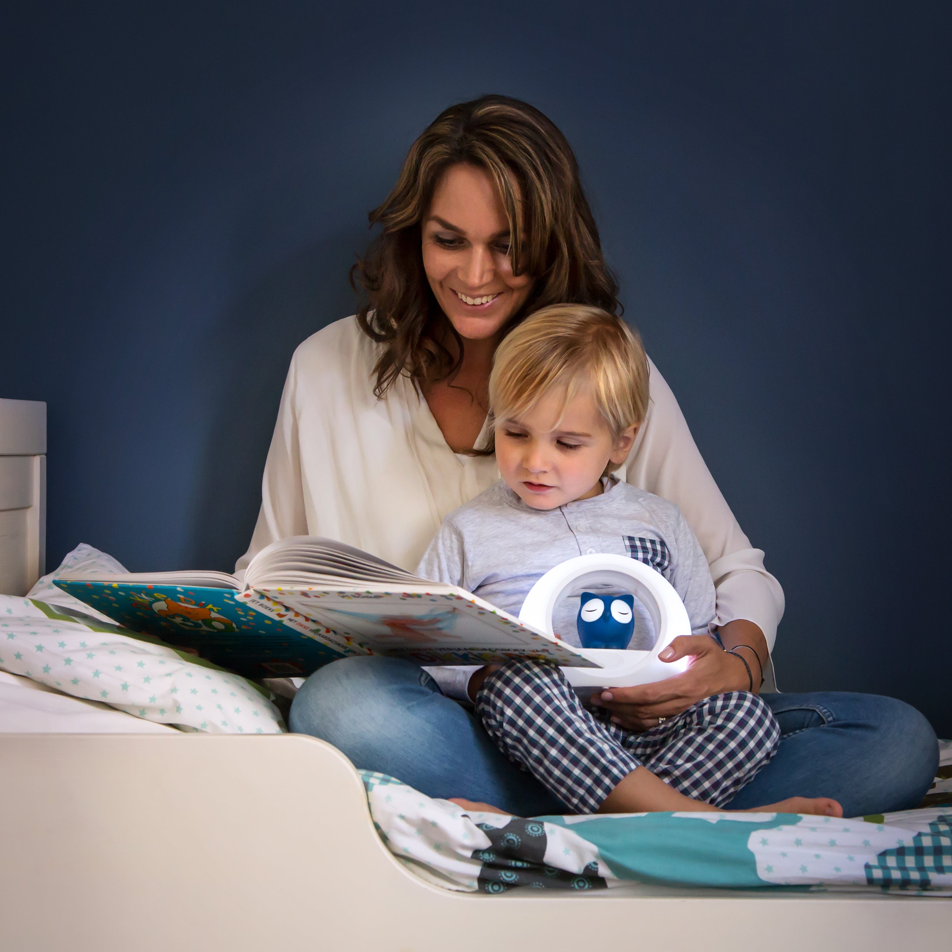 Nightlight with Cry Sensor - Lou the Owl - Little Kooma