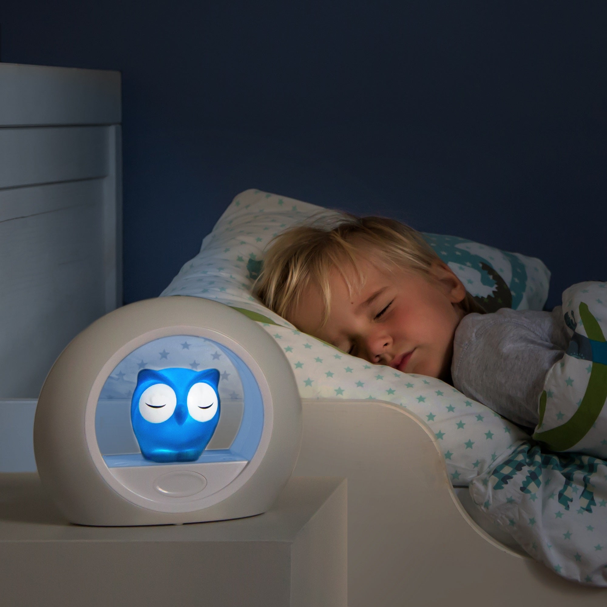 Nightlight with Cry Sensor - Lou the Owl - Little Kooma