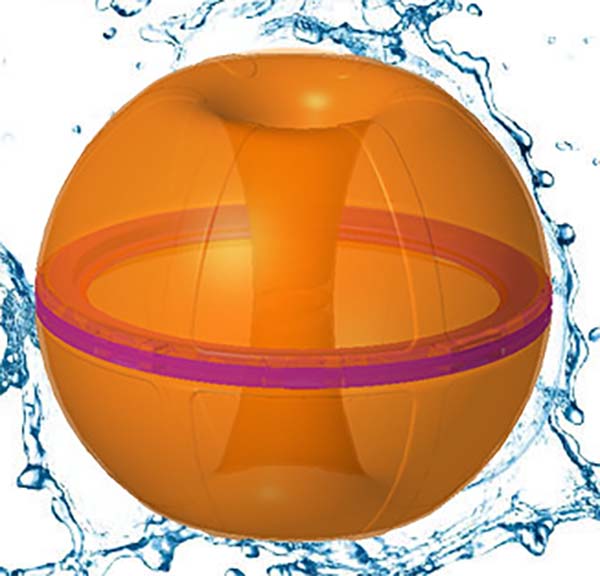 Baby Toddler Kids Water Play Reusable Magnetic Self-sealing Donut Water Balls Easy Quick Fill Splash Water Balls - Little Kooma