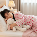 Pink Checks with Hearts Pyjamas - Little Kooma