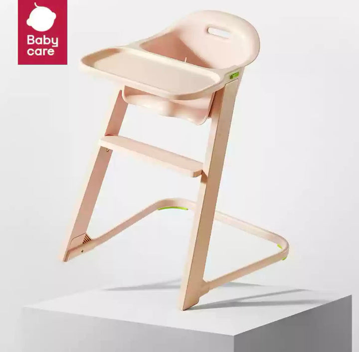 Adjustable Tray Baby High Chair with Washable Tray & Ergonomic Seat | Lightweight 6kg | Stable Feeding Chair - Little Kooma