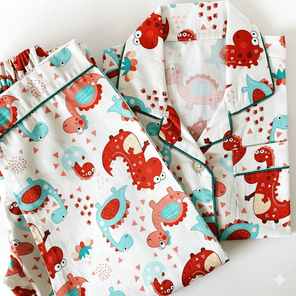 Playful Dinos Pyjamas - Little Kooma