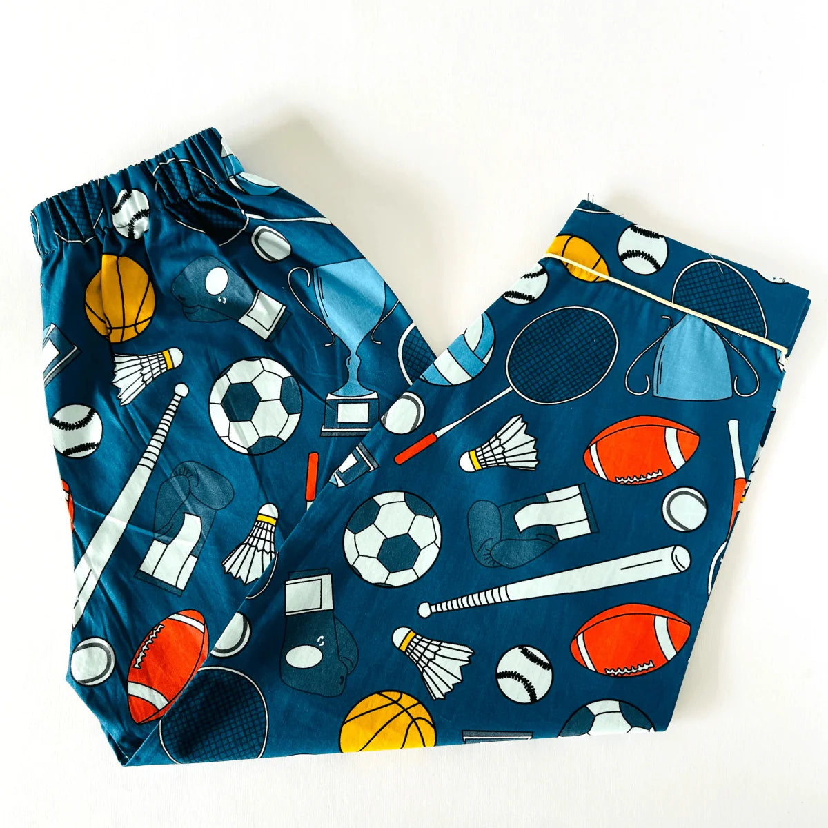 Playful Football Kids Pyjamas - Little Kooma