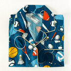 Playful Football Kids Pyjamas - Little Kooma