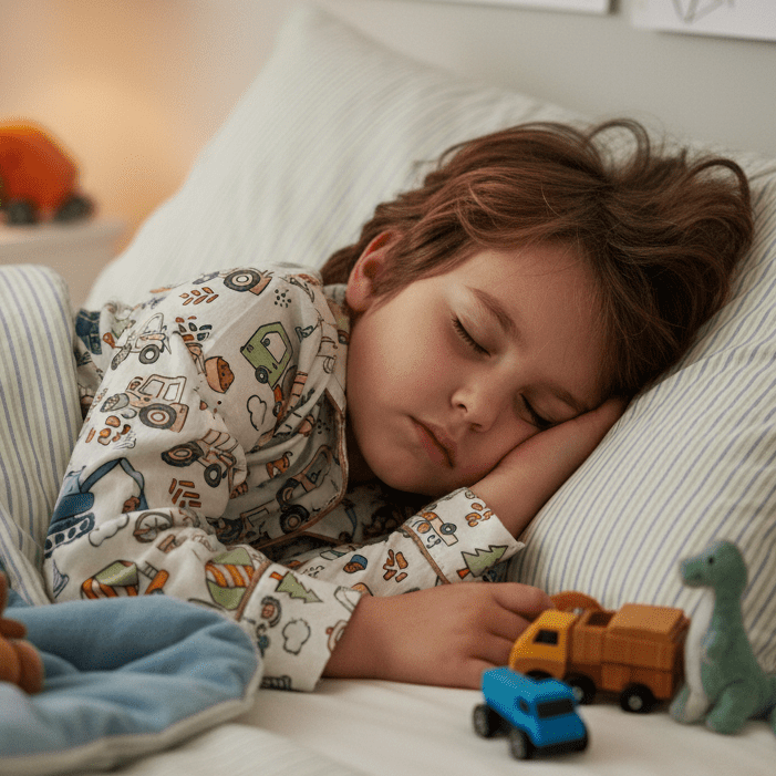 Quirky Construction Pyjamas - Little Kooma