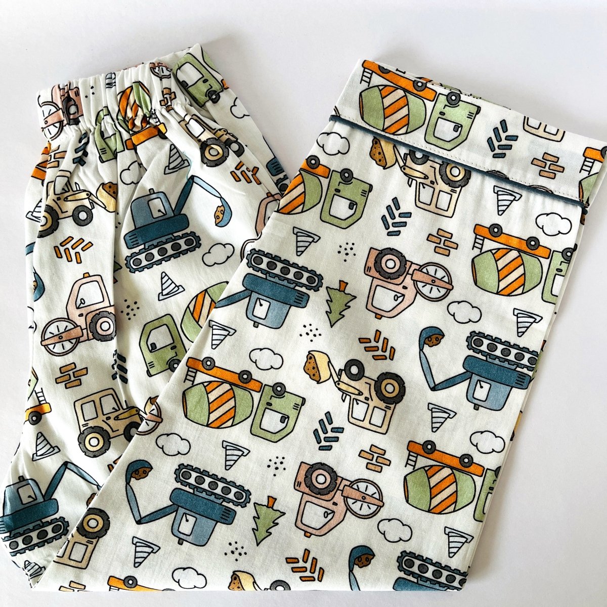 Quirky Construction Pyjamas - Little Kooma
