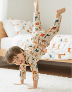 Quirky Giraffes Pyjamas - Little Kooma