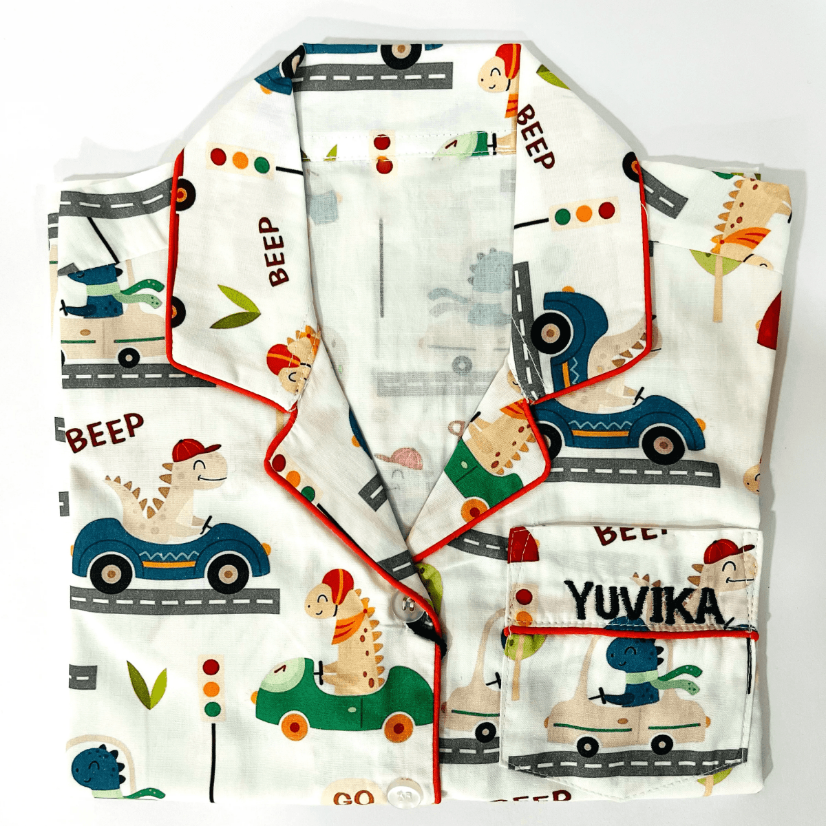 Racing Dino Pyjamas - Little Kooma