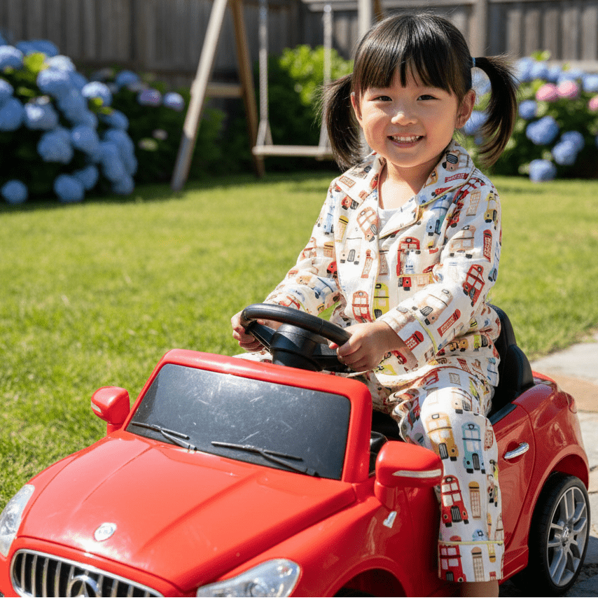 Retro London Pyjamas - Little Kooma