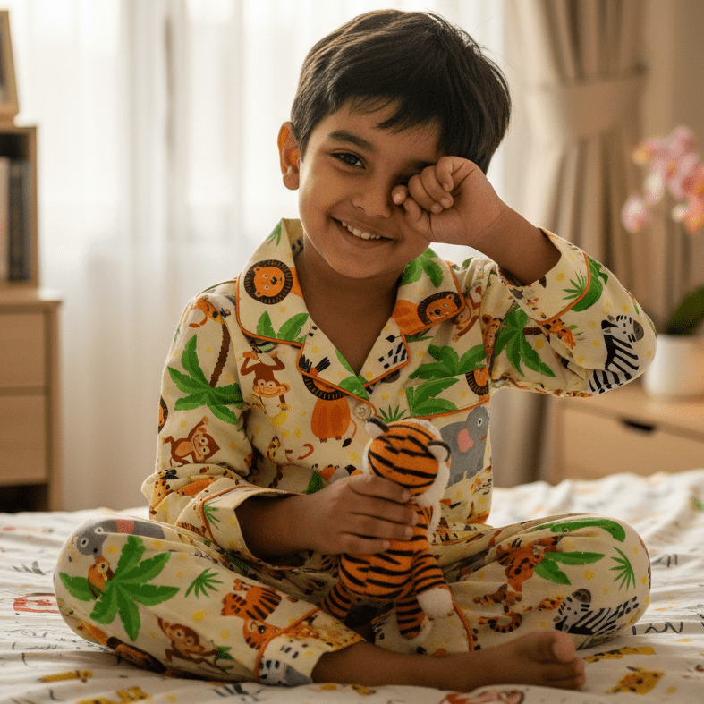 Safari Animals Pyjamas - Little Kooma