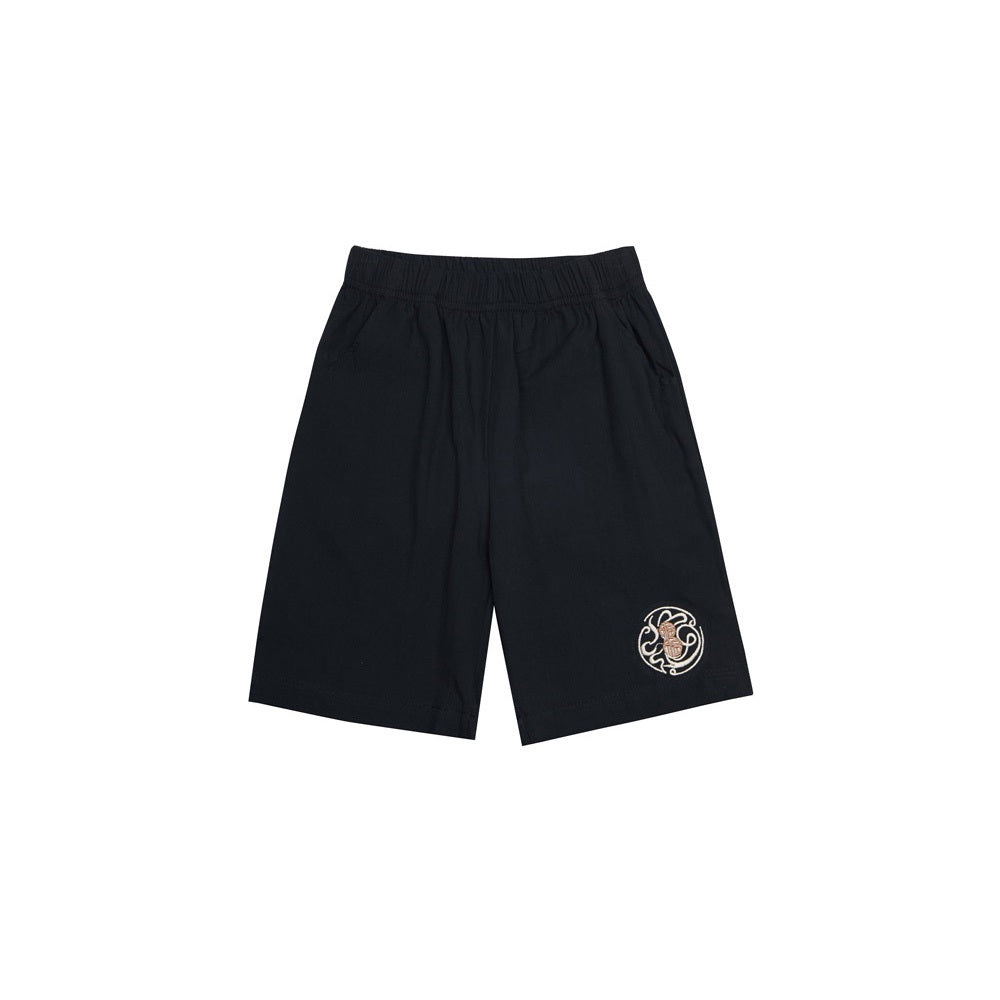 Baby Kids Boys Black Shorts